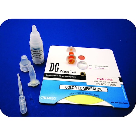 Chemteq Hydrazine DG Water Test Ultra Low & Low Ranges 83301